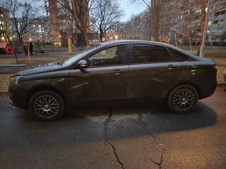 2019 Lada (ВАЗ) Vesta I, коричневый, 1000000 рублей, вид 3