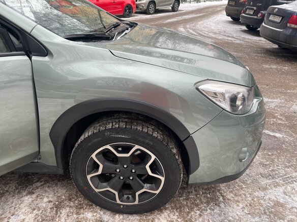2013 Subaru XV I, зелёный, 1450000 рублей - вид 10