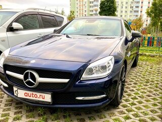 2012 Mercedes-Benz SLK-Класс 250 III (R172), синий, 3000000 рублей, вид 5