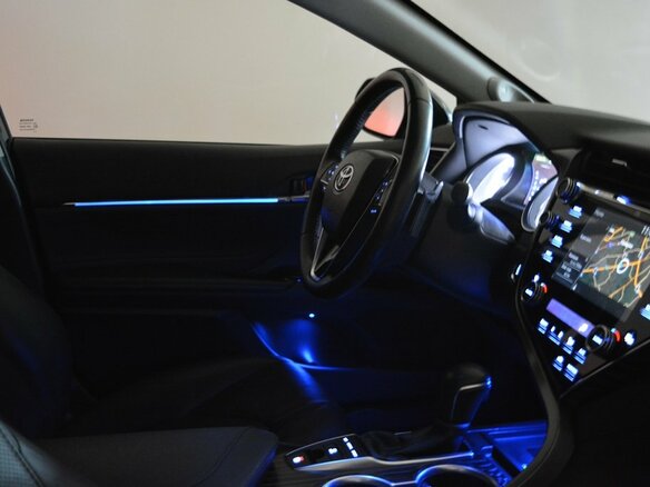 2019 Toyota Camry VIII (XV70), синий - вид 23