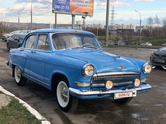 1958 ГАЗ 21 «Волга» 21Г, синий, 1650000 рублей