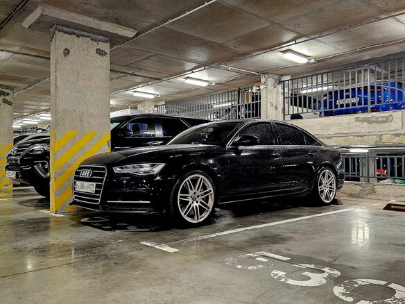 2014 Audi A6 IV (C7) Рестайлинг, чёрный, 3299999 рублей - вид 1