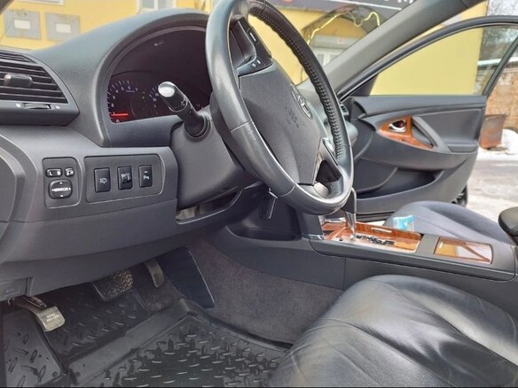 2010 Toyota Camry VI (XV40) Рестайлинг, чёрный - вид 12