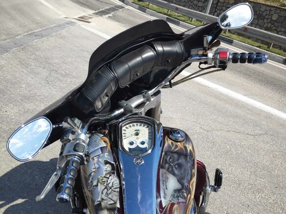 2006 Yamaha XV 1900, коричневый, 1200000 рублей - вид 7