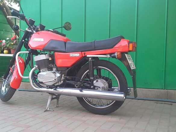 1987 Jawa 350/638, красный, 495000 рублей - вид 4