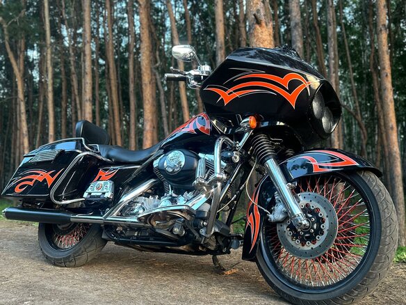 2007 Harley-Davidson Road Glide, чёрный, 860000 рублей - вид 4