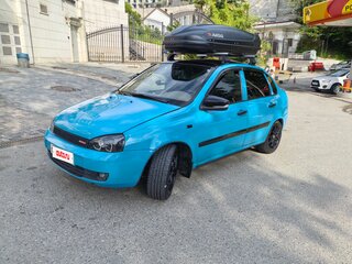 2008 Lada (ВАЗ) Kalina I, красный, 550000 рублей, вид 1