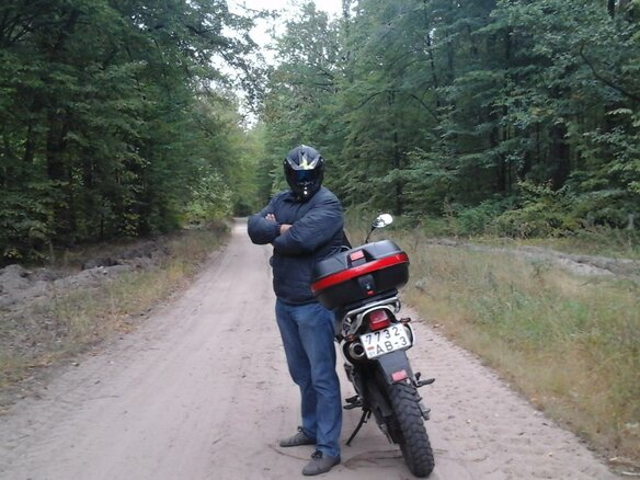 1993 Honda NX, синий, 300000 рублей - вид 12