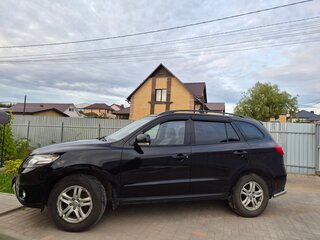 2012 Hyundai Santa Fe II Рестайлинг, чёрный, 1199000 рублей, вид 3