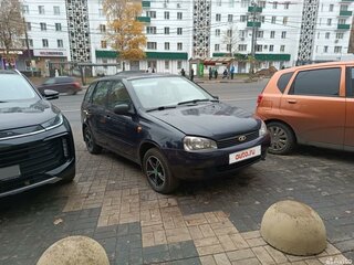 2008 Lada (ВАЗ) Kalina I, синий, 180000 рублей, вид 2
