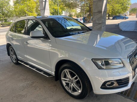 2013 Audi Q5 I (8R) Рестайлинг, белый, 1850000 рублей, вид 1