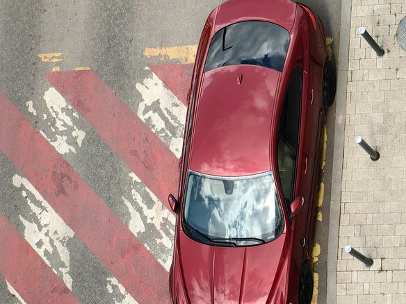 2008 Jaguar XF I, красный, 1185000 рублей - вид 14