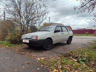 1990 Lada (ВАЗ) 2109, белый, 130000 рублей, вид 1