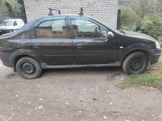 2013 Renault Logan I Рестайлинг, чёрный, 190000 рублей, вид 4