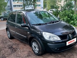 2008 Renault Scenic II Рестайлинг, чёрный, 400000 рублей, вид 3