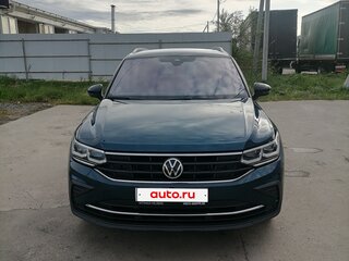 2020 Volkswagen Tiguan II Рестайлинг, синий, 2645000 рублей, вид 2