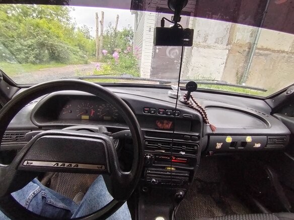 1987 Lada (ВАЗ) 2108 21086, зелёный, 220000 рублей - вид 6