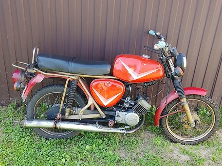 1986 Simson S51, красный, 55000 рублей, вид 3