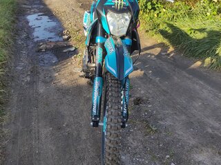2024 Motoland CRF250 Enduro, голубой, 140000 рублей, вид 1
