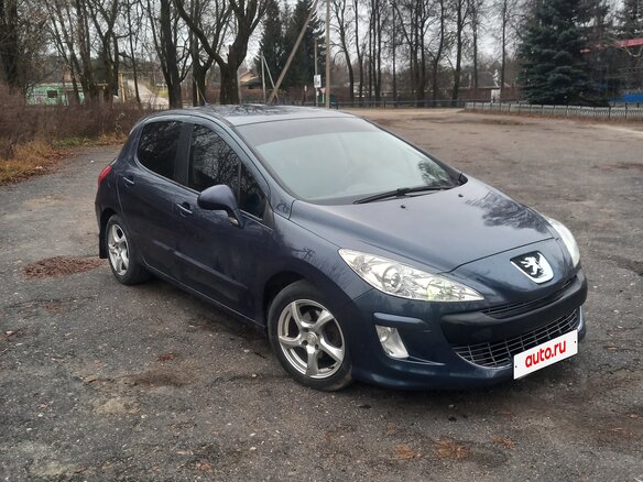 2009 Peugeot 308 I, синий, 400000 рублей - вид 3