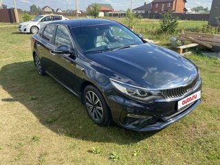 2019 Kia Optima IV Рестайлинг, синий, 1550000 рублей, вид 1