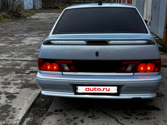 2004 Lada (ВАЗ) 2115, серебристый, 300000 рублей - вид 9