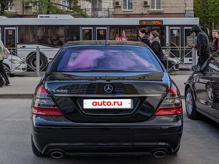 2005 Mercedes-Benz S-Класс 500 Long V (W221), чёрный, 2050000 рублей, вид 2