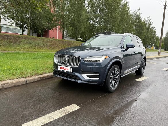 2022 Volvo XC90 Recharge II Рестайлинг 1, синий, 3200000 рублей