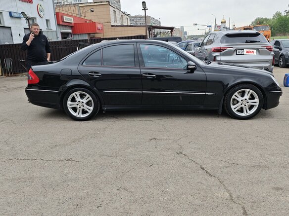 2006 Mercedes-Benz E-Класс 200 III (W211, S211), чёрный, 1300000 рублей - вид 6