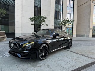 2020 Mercedes-Benz C-Класс AMG 63 AMG IV (W205) Рестайлинг, чёрный, 7100000 рублей, вид 2