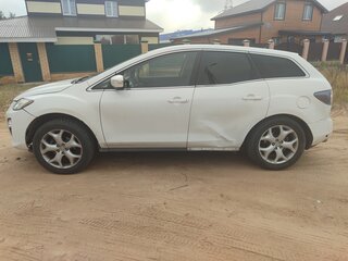2010 Mazda CX-7 I Рестайлинг, белый, 1600000 рублей, вид 2