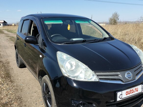 2008 Nissan Note I Рестайлинг, чёрный, 630000 рублей