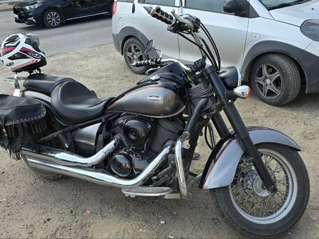 2014 Kawasaki VN900 Vulcan, серый, 599000 рублей, вид 2