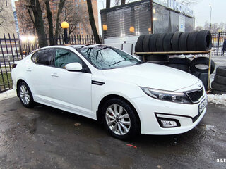 2015 Kia Optima III Рестайлинг, белый, 1200000 рублей, вид 1
