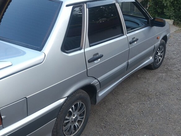 2007 Lada (ВАЗ) 2115, серебристый, 350000 рублей - вид 1