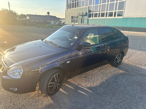 2014 Lada (ВАЗ) Priora I Рестайлинг, синий, 415000 рублей - вид 5