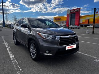 2014 Toyota Highlander III (XU50), серый, 3450000 рублей, вид 3