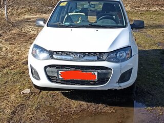 2015 Lada (ВАЗ) Kalina II, белый, 450000 рублей, вид 1