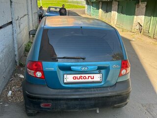 2003 Hyundai Getz I, фиолетовый, 125000 рублей, вид 2