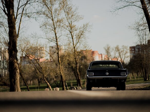 1966 Ford Mustang I, синий, 5300000 рублей - вид 8