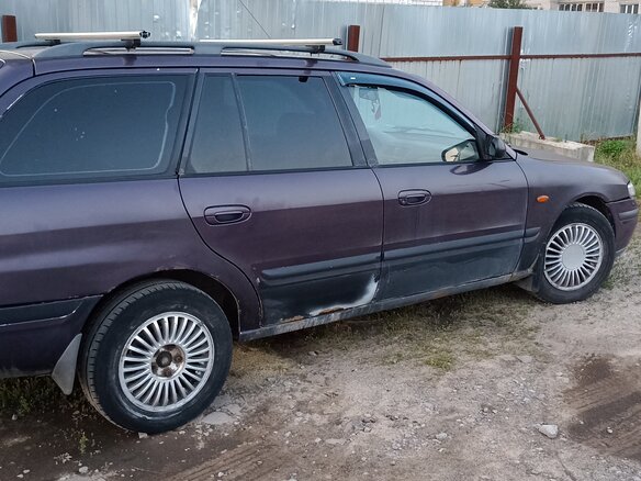 1998 Mazda 626 V (GF), фиолетовый, 199999 рублей - вид 2
