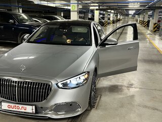 2021 Mercedes-Benz S-Класс 580 Long 4MATIC VII (W223), серебристый, 12350000 рублей, вид 2