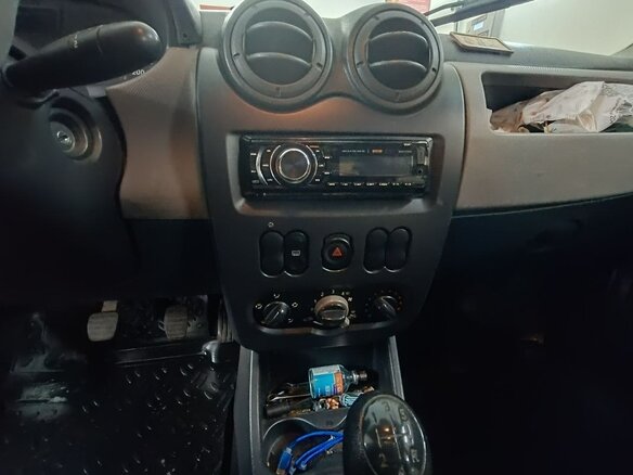 2011 Renault Logan I Рестайлинг, серый, 300000 рублей - вид 15