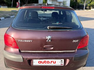 2007 Peugeot 307 I Рестайлинг, фиолетовый, 375000 рублей, вид 5
