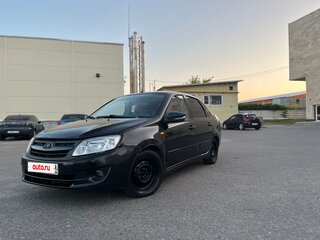 2013 Lada (ВАЗ) Granta I, чёрный, 300000 рублей, вид 1