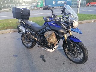 2014 Triumph Tiger 800, синий, 610000 рублей, вид 1