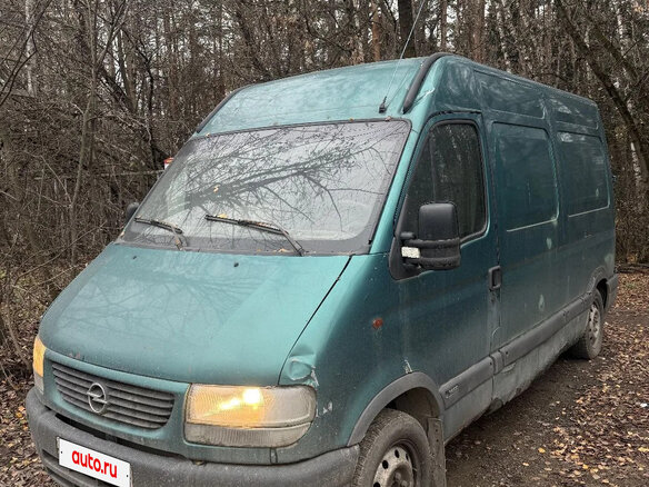 2001 Opel Movano, зелёный, 460000 рублей - вид 11