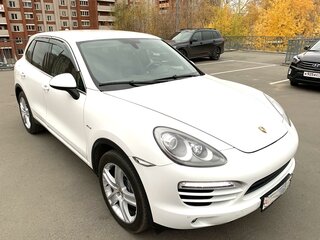 2013 Porsche Cayenne Diesel II (958), белый, 2650000 рублей, вид 3