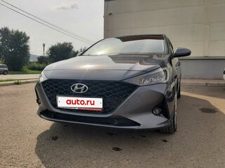 2021 Hyundai Solaris II Рестайлинг, серый, 1720000 рублей, вид 2