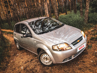 2007 Chevrolet Aveo I, серебристый, 285000 рублей, вид 1